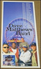 1995 Dave Matthews Band Concert Tour Print Ad Advertisement Clipping 4.75