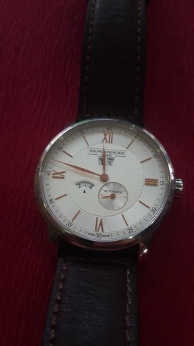 Baume & Mercier Silver Stainless Steel Classima ref.65705 Limited Edition BOXED - Picture 3 of 6