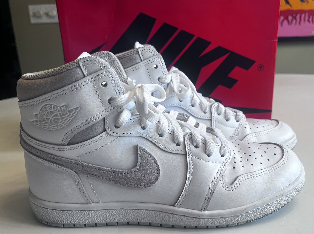 Nike Air Jordan 1 Retro Neutral Grey 85 Size 7.5 White | eBay display picture 1