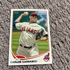 2013 Topps Series 2  #599 Carlos Carrasco Cleveland Indians