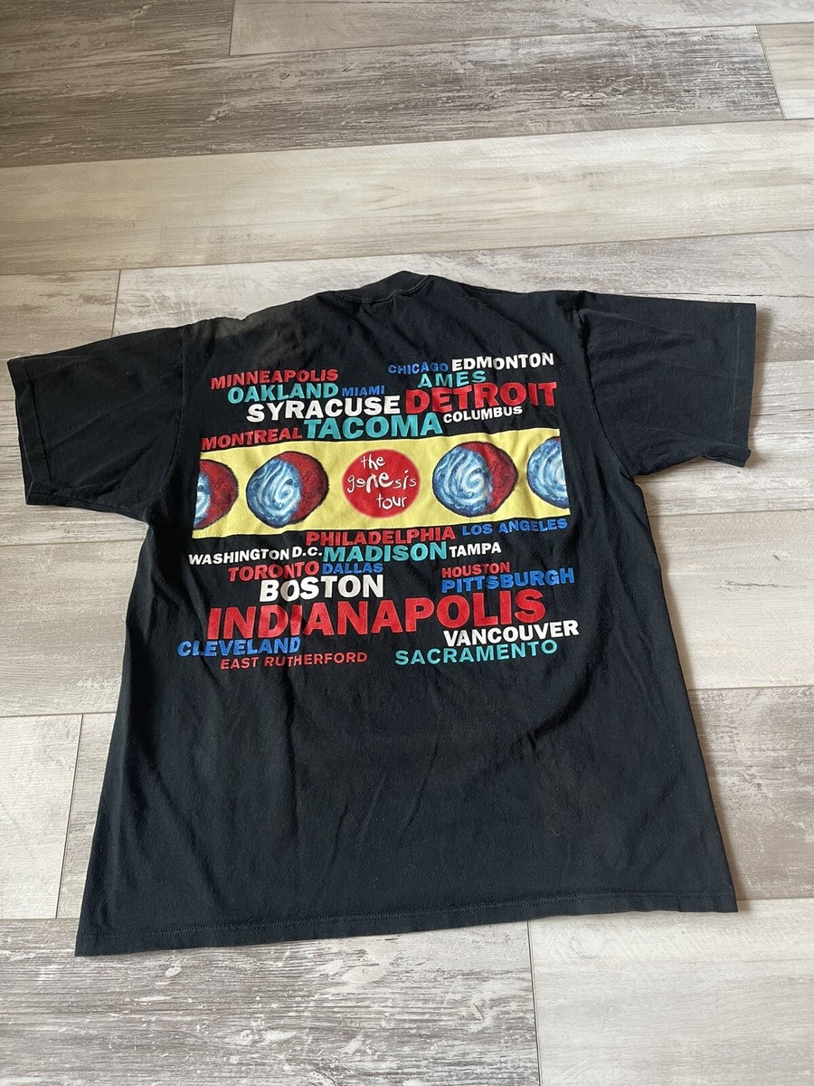 Vintage 1992 Genesis World Tour Band T-shirt Mens XL Single Vintage 1992 Genesis World Tour Band T-shirt Mens XL Single