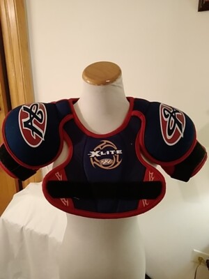 Hespeler Xlite multicolor hockey shoulder pads junior S ethylene vinyl acetate