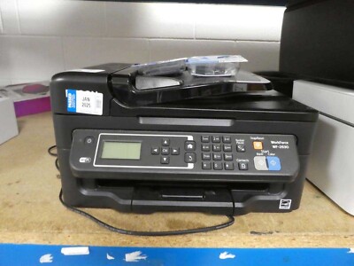 Epson work force WF2630 printer with 2 cyan ink cartridges unboxed
