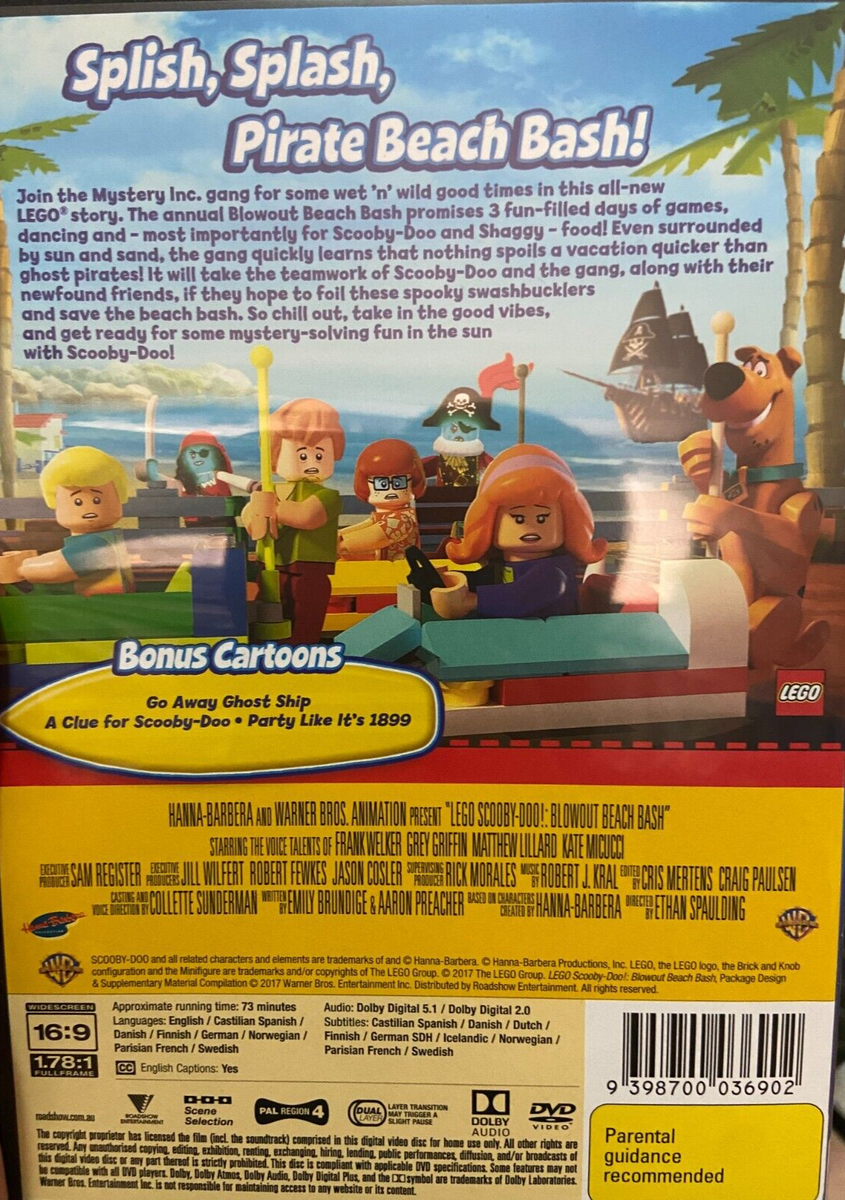 Lego Scooby-Doo-Blowout Beach Bash (DVD, 2017) for sale online | eBay