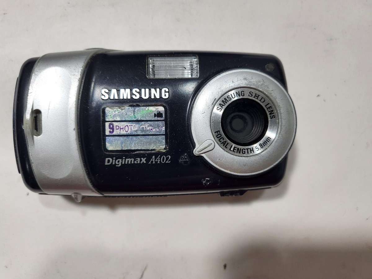 Samsung Digimax A402 4.0 MP Digital Camera - Black for sale online