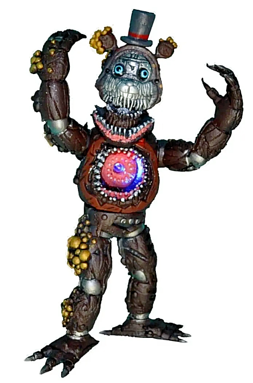 Is it me? Or does Nightmare's endo head look a lot like a human