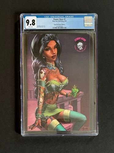 Power Hour #1 Punk Rock Princess Tiana Black Ops 2022 CGC 9.8 NM / MT