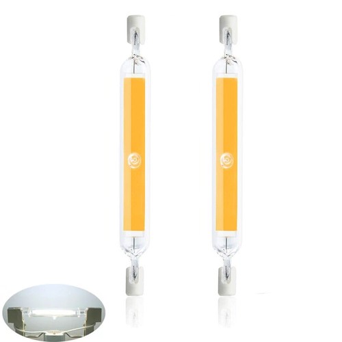 R7S LED Bulb COB Glass Tube 118MM 20W dimmable bulb Lamparda SpotLight 110V - Picture 1 of 8