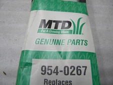 954-0267   BELT OEM CUB CADET FACTORY PART FOR TROYBILT CRAFTSMAN  FREE S