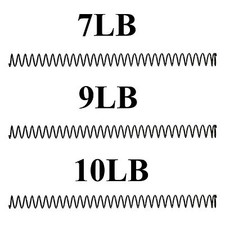 1911 lot 3X recoil spring kit, government size, 7LB, 9LB, 10LB, 1911 springs