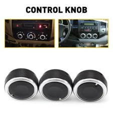 3x Control Knobs AC Switch Fits Toyota Platz XP10 2000-2005 & Scion xB 2004-2006