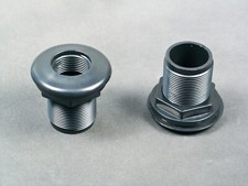 1/2  0.5 Thread x Slip  Bulkhead Fitting by C...