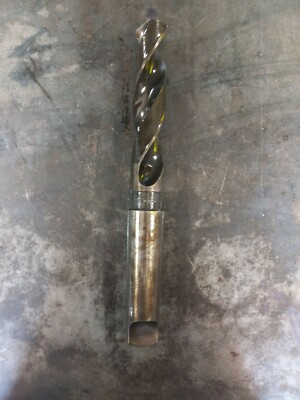  1. 9/16 - MT5 - 6 - 15''  CHICAGO HIGH SPEED DRILL BIT. VERY SHARP   