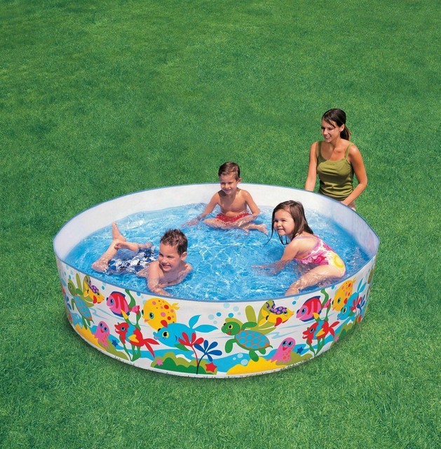 4 ft inflatable pool