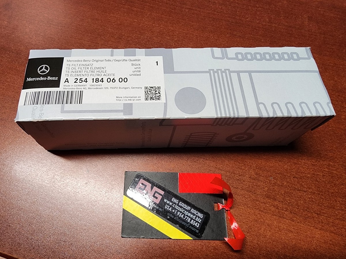 A2541840600 ENGINE Oil Filter Mercedes-Benz OEM NEW GENUINE VON