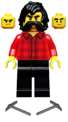 LEGO Ninjago Prime Empire Avatar Cole w/ Weapons from 71708 NEW