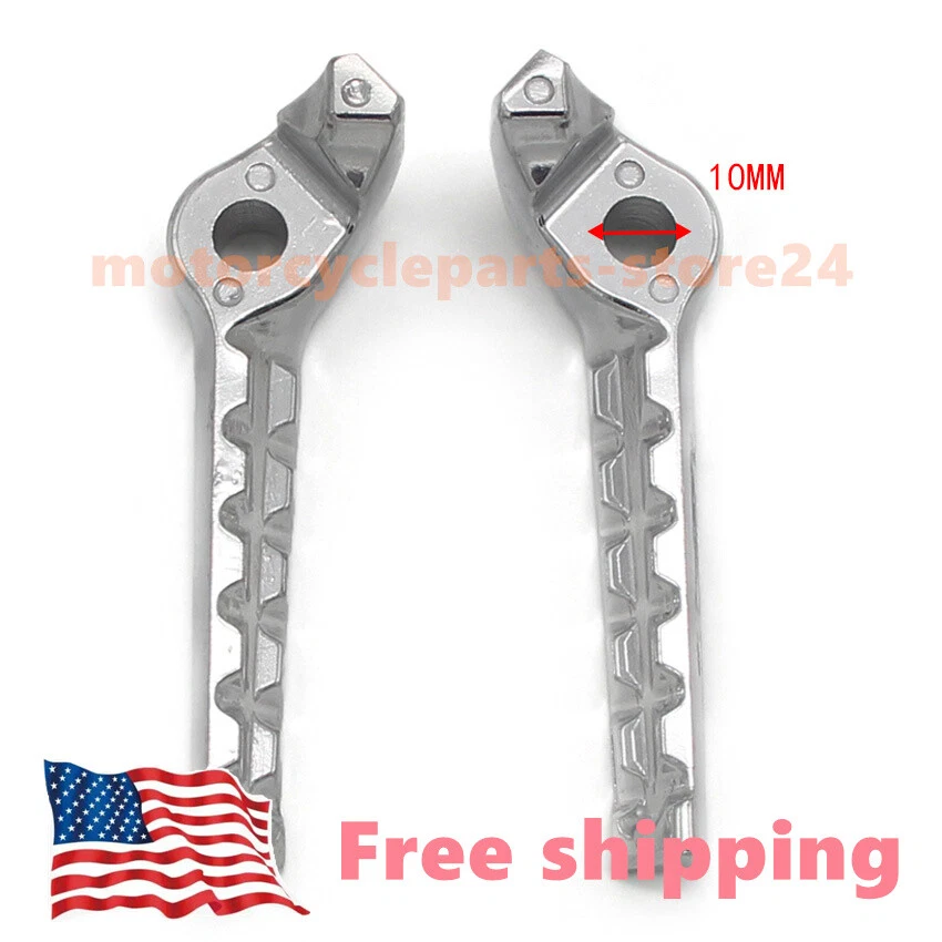 Rear Passenger Foot Pegs Footrest Bracket for Kawasaki KLX250S KLX250SF 09-2010 Foto 2 de 4