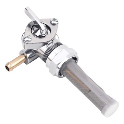 62167-81 62163-75 Petcock Fuel Valve 22mm Right Spigot For Harley