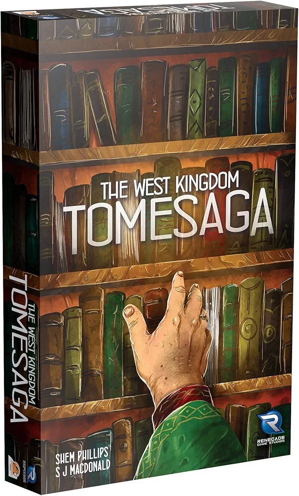 Настольная игра расширения The West Kingdom Tomesaga Новая запечатанная Бесплатная доставка по Сша