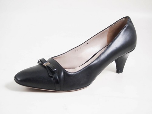 Ferragamo Varina Mid Heels Black 