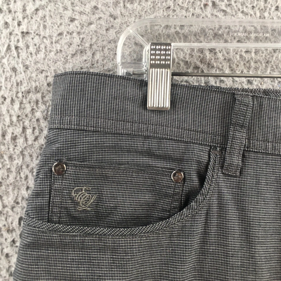 English Laundry Chino Pants Mens 36x34 (actual 37x30) Gray Cotton Blend Mid Rise - Image 3 of 4