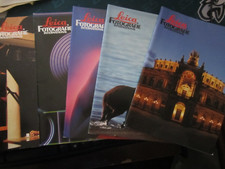 Leica Fotografie Magazine Lot of 12 Issues 1991-1995 42 
