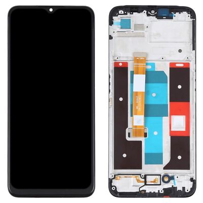For Realme C35 RMX3511 LCD Display Touch Screen Digitizer Replacement with Frame