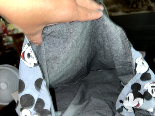 Mickey Mouse handmade Tote Bag-Large - Picture 2 of 3
