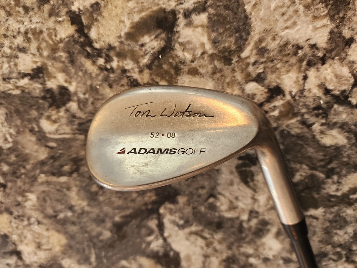 Club Adams Tom Watson Gap Wedge 52-08 Manche Steel Stiff Main Droite Homme