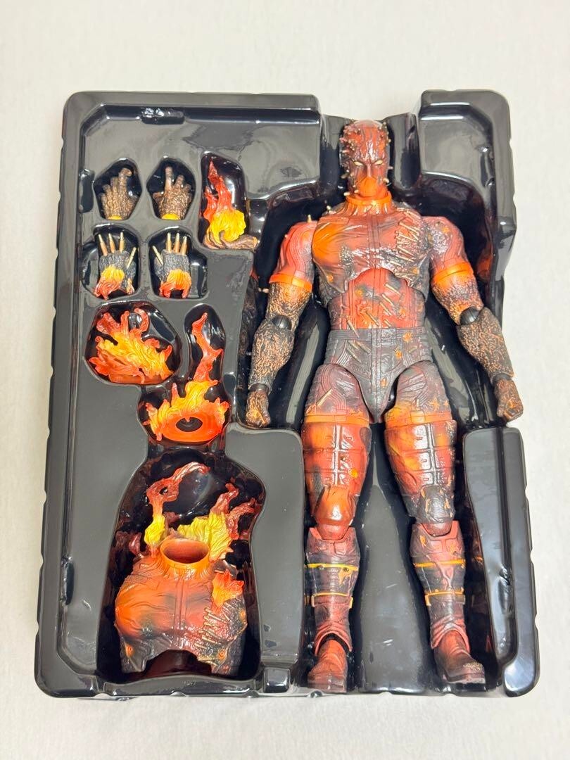 Play Arts Kai Man On Fire Metal Gear Solid V The Phantom