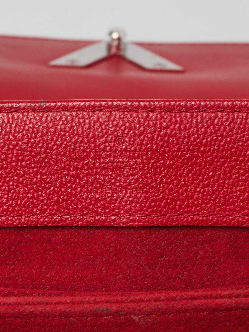 Louis Vuitton Rubis/Blue Monogram Leather Very Chain Bag image 9