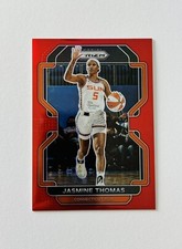 JASMINE THOMAS Connecticut Sun 2022 Panini Prizm WNBA Red Card #27  /199