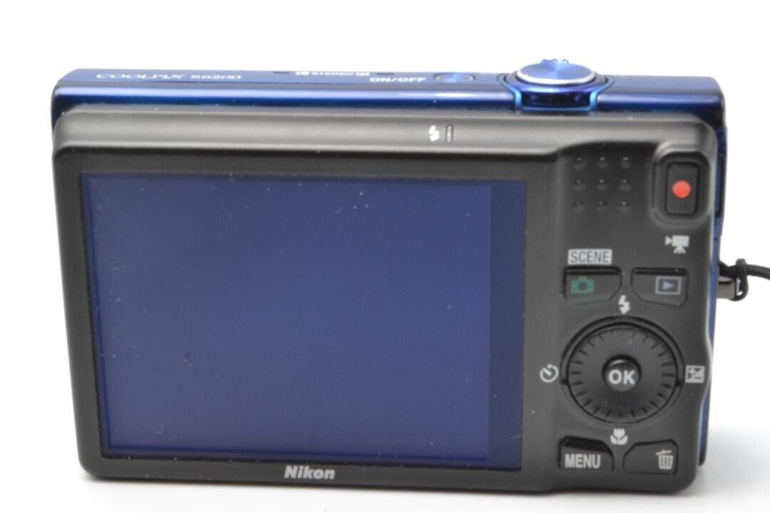 Nikon COOLPIX S6200 16.0MP Digital Camera - Blue 18208262762 Nikon COOLPIX S6200 16.0MP Digital Camera - Blue 18208262762