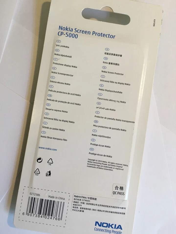 Nokia E7-00 Screen Guard Protectors in Clear Twin Pack CP-5000 Genuine Brand New - Image 3 of 4