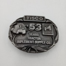 TISCO Tractor Implement Supply Co 53 Years Belt Buckle Limited Edition 1987 438