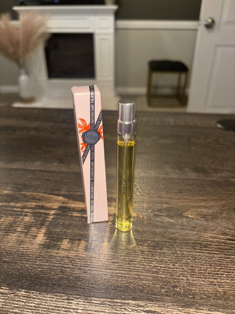 Viktor & Rolf Flowerbomb Tiger Lily EDP Perfume .34 Oz Spray - Travel Sz -  NIB | eBay