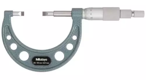 122-102 Mitutoyo Blade Micrometer 25-50mm