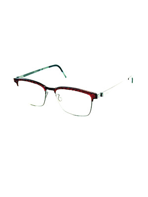 Originale Brille, Titan/Kunststoff  - Lindberg 9839 U9 mit Titanbügeln