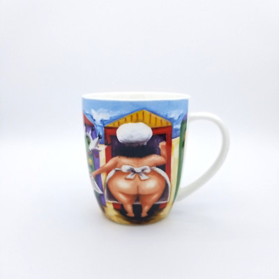 Maxwell & Williams: Room Service - Fine Porcelain Coffee Mug by Sue Janson 2007