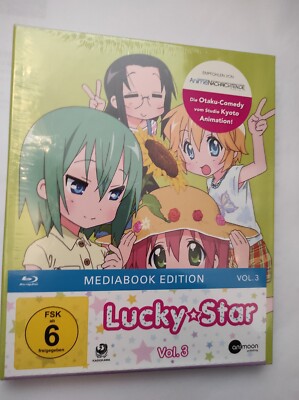 Lucky Star Vol. 3 - Folgen 13-18 Mediabook Edition , Anime , Neu , Ovp , FSK 6