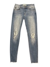 KanCan KC8274M Distressed Medium Wash Skinny Jeans Size 3/25-RF-224MS