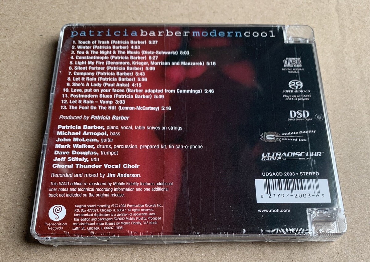 PATRICIA BARBER Hybrid SACD 2枚セット PATRICIA BARBER Hybrid SACD 2枚セット PATRICIA BARBER Hybrid