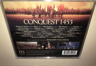 Conquest 1453 CD soundtrack Benjamin Wallfisch score faruk aksoy