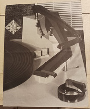 dépliant publicitaire telefunken electrophone 5062 105sv 506sv 1052