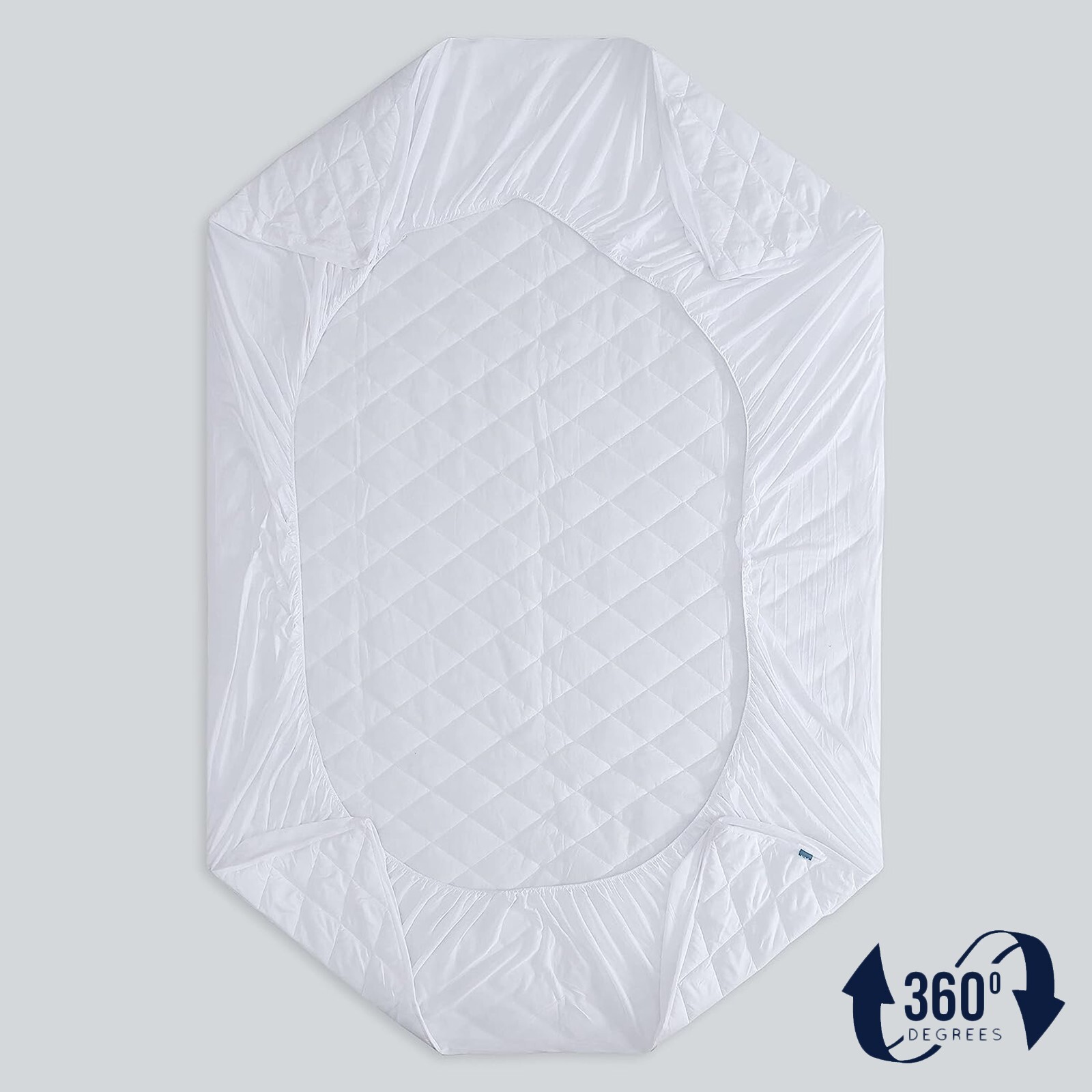 EXTRA DEEP QUILTED MATRESS MATTRESS PROTECTOR FITTED BED COVER ALL