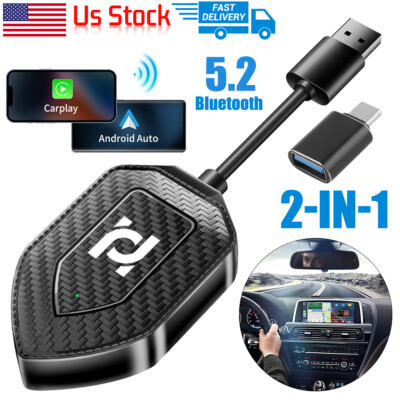 Wireless USB CarPlay Adapter For Apple Android Wireless Carplay Dongle Plug Play