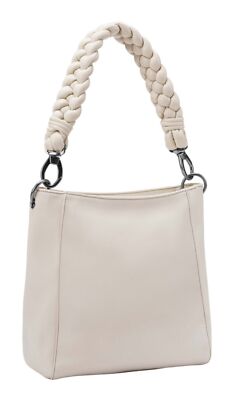 FREDsBRUDER Good Vibes Only Midi Hobo Bag Schultertasche Tasche Oat Milk creme