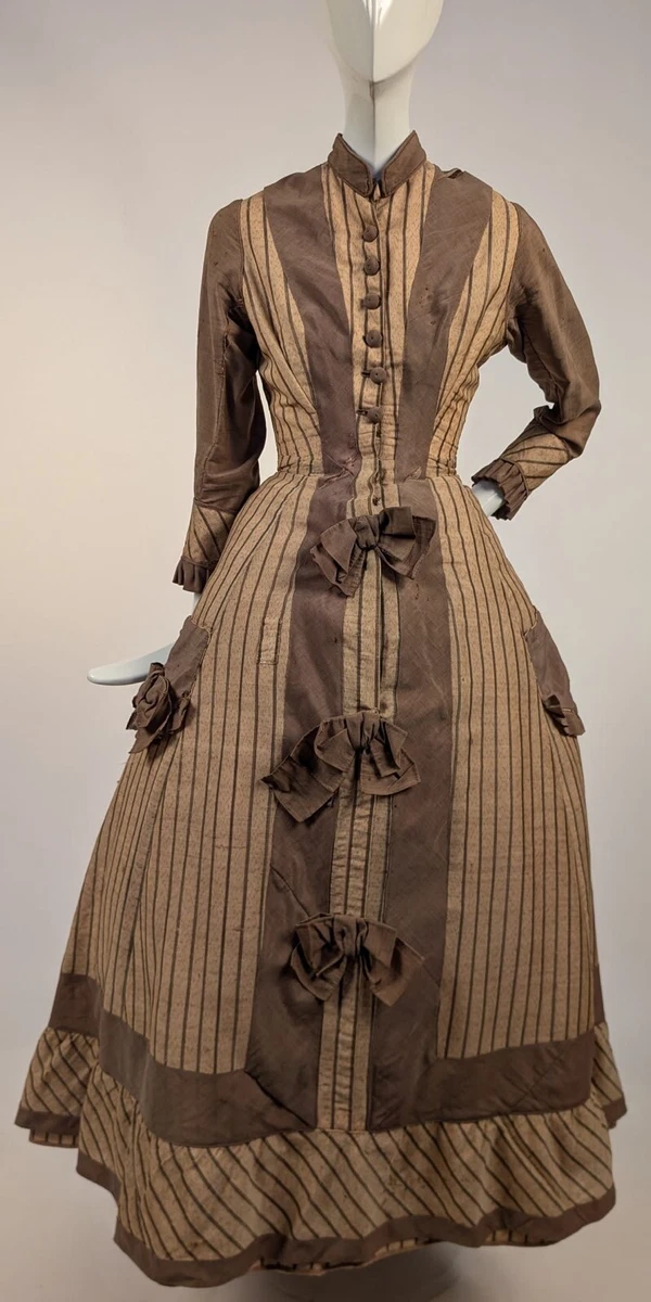 Brown Victorian Vintage Dresses for Women for sale | eBay Brown Victorian Vintage Dresses for Women for sale | eBay