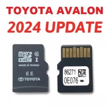 TOYOTA AVALON GPS UPDATE 2024 NAVIGATION MICRO SD CARD OEM 86271 0E076 USA/CA