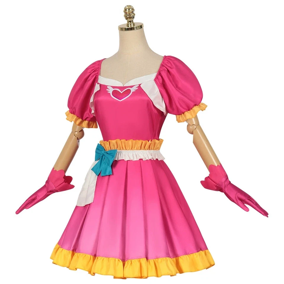 Fantasia Cosplay Oshi no Ko Hoshino Ai Feminina Vestido Carnaval Halloween Roupas - Imagem 4 de 4